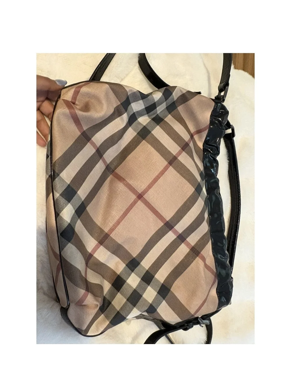 Burberry Nova Check Crossbody - Picture 2 of 9